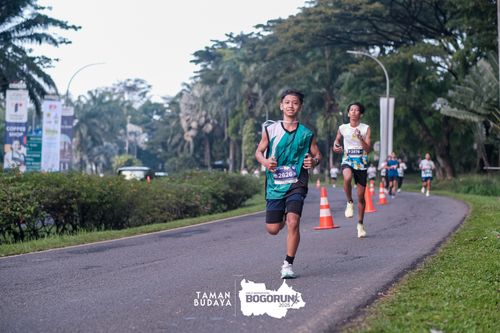 Race photo from Taman Budaya x BOGORUN 2025