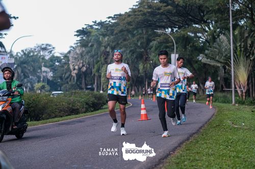 Race photo from Taman Budaya x BOGORUN 2025