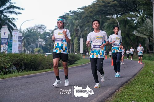 Race photo from Taman Budaya x BOGORUN 2025