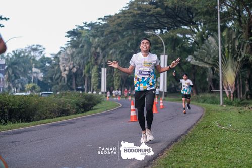 Race photo from Taman Budaya x BOGORUN 2025
