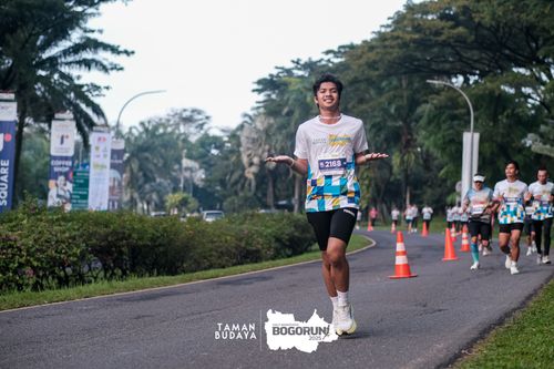 Race photo from Taman Budaya x BOGORUN 2025
