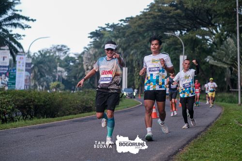 Race photo from Taman Budaya x BOGORUN 2025