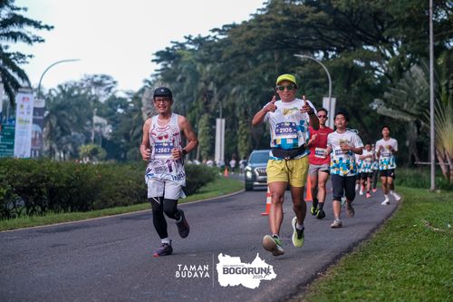 Race photo from Taman Budaya x BOGORUN 2025