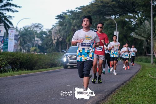 Race photo from Taman Budaya x BOGORUN 2025