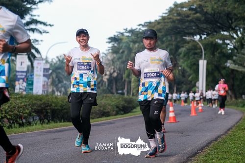 Race photo from Taman Budaya x BOGORUN 2025
