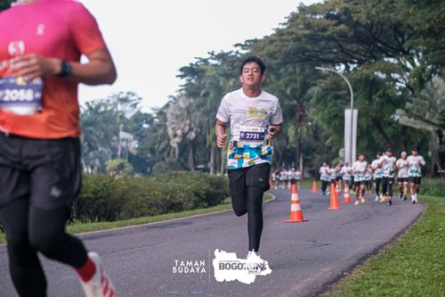 Race photo from Taman Budaya x BOGORUN 2025