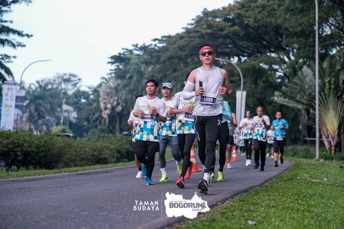 Race photo from Taman Budaya x BOGORUN 2025