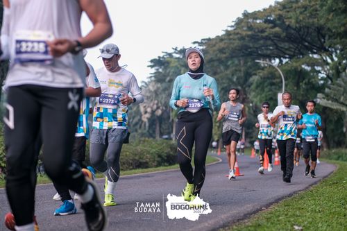 Race photo from Taman Budaya x BOGORUN 2025