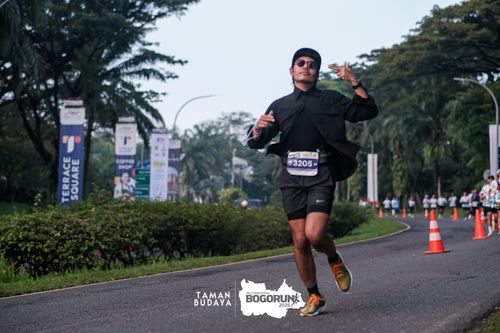 Race photo from Taman Budaya x BOGORUN 2025