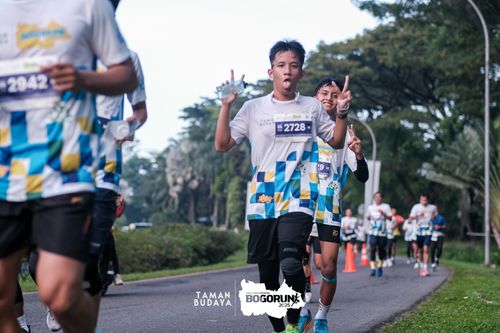 Race photo from Taman Budaya x BOGORUN 2025