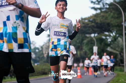 Race photo from Taman Budaya x BOGORUN 2025