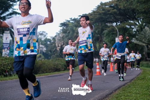 Race photo from Taman Budaya x BOGORUN 2025