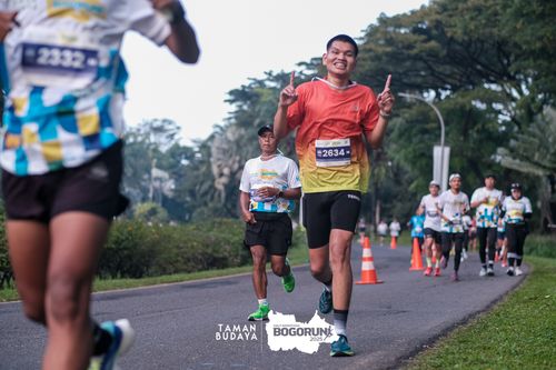 Race photo from Taman Budaya x BOGORUN 2025
