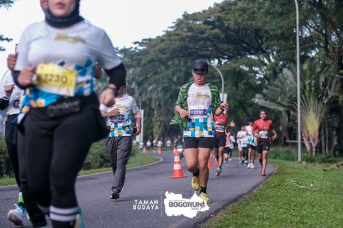 Race photo from Taman Budaya x BOGORUN 2025