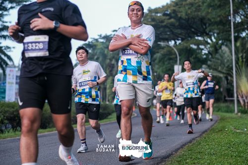 Race photo from Taman Budaya x BOGORUN 2025