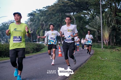 Race photo from Taman Budaya x BOGORUN 2025