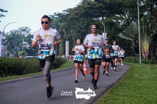 Race photo from Taman Budaya x BOGORUN 2025