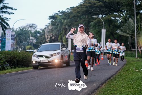 Race photo from Taman Budaya x BOGORUN 2025