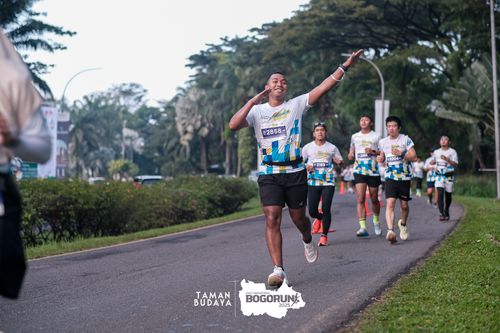Race photo from Taman Budaya x BOGORUN 2025