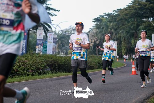 Race photo from Taman Budaya x BOGORUN 2025