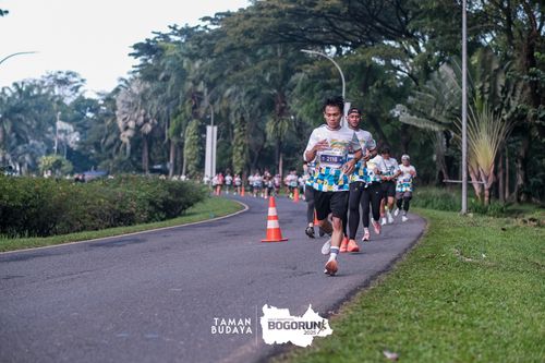 Race photo from Taman Budaya x BOGORUN 2025