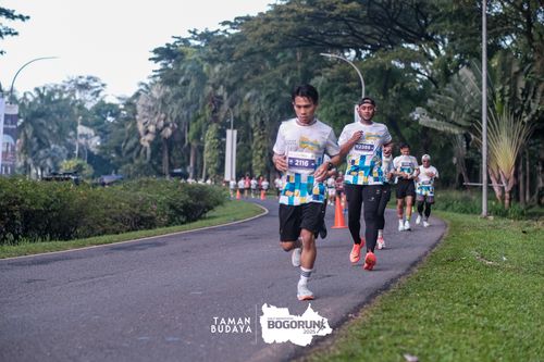 Race photo from Taman Budaya x BOGORUN 2025