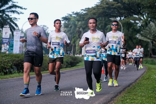 Race photo from Taman Budaya x BOGORUN 2025