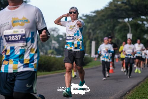 Race photo from Taman Budaya x BOGORUN 2025