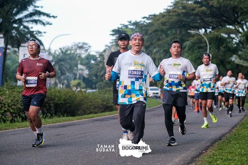Race photo from Taman Budaya x BOGORUN 2025