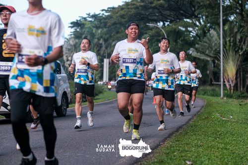 Race photo from Taman Budaya x BOGORUN 2025