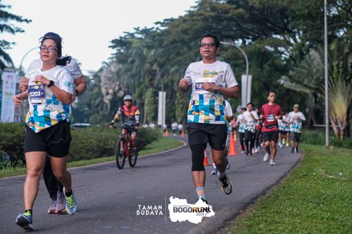 Race photo from Taman Budaya x BOGORUN 2025
