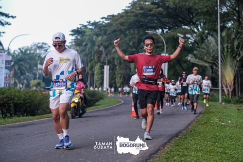 Race photo from Taman Budaya x BOGORUN 2025