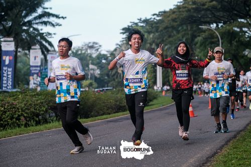 Race photo from Taman Budaya x BOGORUN 2025