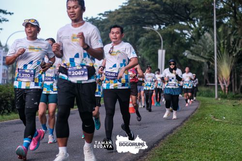 Race photo from Taman Budaya x BOGORUN 2025