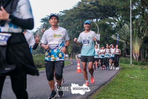 Race photo from Taman Budaya x BOGORUN 2025