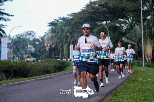 Race photo from Taman Budaya x BOGORUN 2025