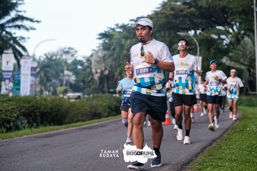 Race photo from Taman Budaya x BOGORUN 2025