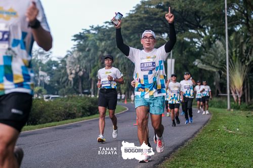 Race photo from Taman Budaya x BOGORUN 2025