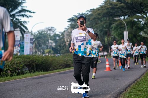 Race photo from Taman Budaya x BOGORUN 2025