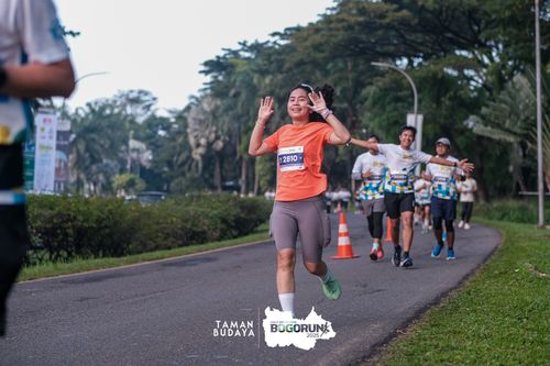 Race photo from Taman Budaya x BOGORUN 2025