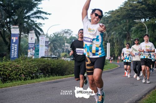 Race photo from Taman Budaya x BOGORUN 2025