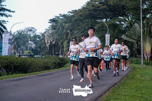 Race photo from Taman Budaya x BOGORUN 2025