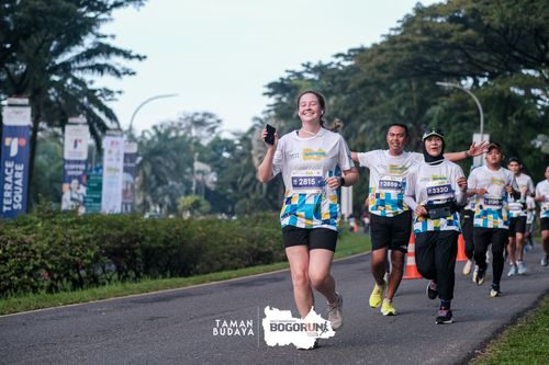 Race photo from Taman Budaya x BOGORUN 2025