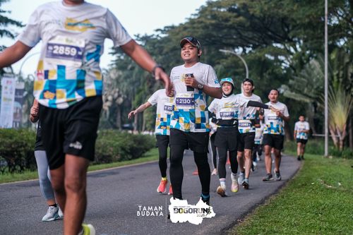 Race photo from Taman Budaya x BOGORUN 2025
