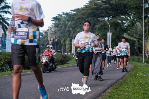 Race photo from Taman Budaya x BOGORUN 2025