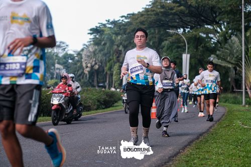 Race photo from Taman Budaya x BOGORUN 2025