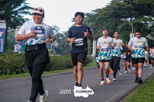 Race photo from Taman Budaya x BOGORUN 2025