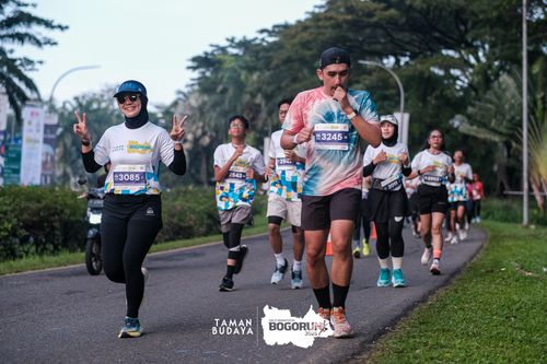 Race photo from Taman Budaya x BOGORUN 2025