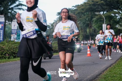 Race photo from Taman Budaya x BOGORUN 2025