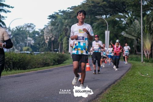 Race photo from Taman Budaya x BOGORUN 2025